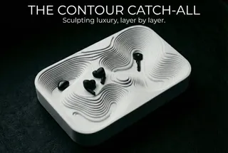 Contour Catch-All - Luxury Topo Decor