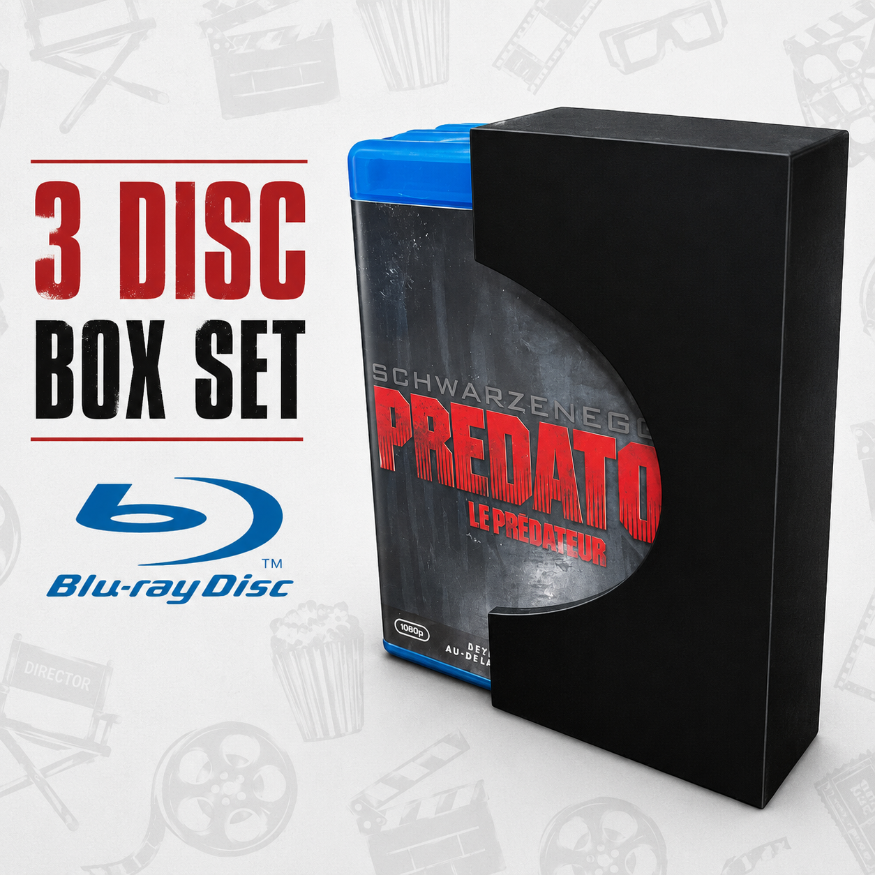 3 Disc Blu Ray Box Set