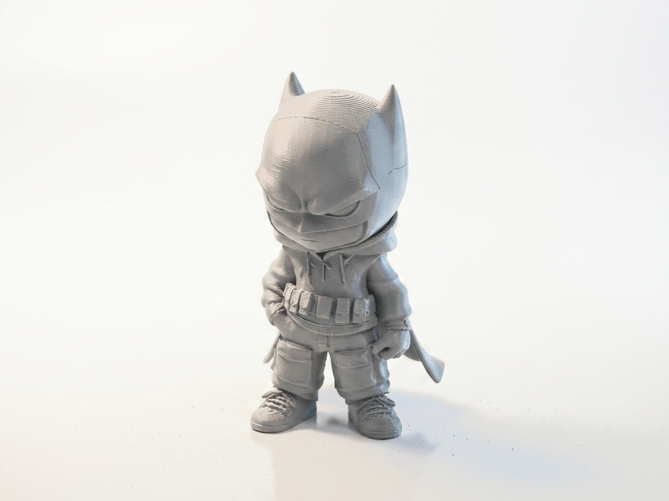 Chibi Street Batman Figurine Cute Collectible 3D Printable