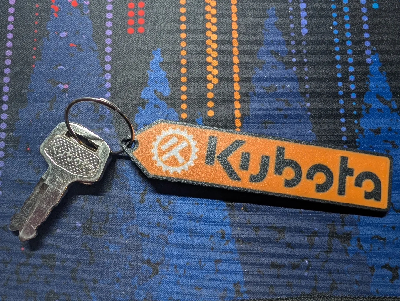 Kubota Keychain by rceckspurt13 | Download free STL model