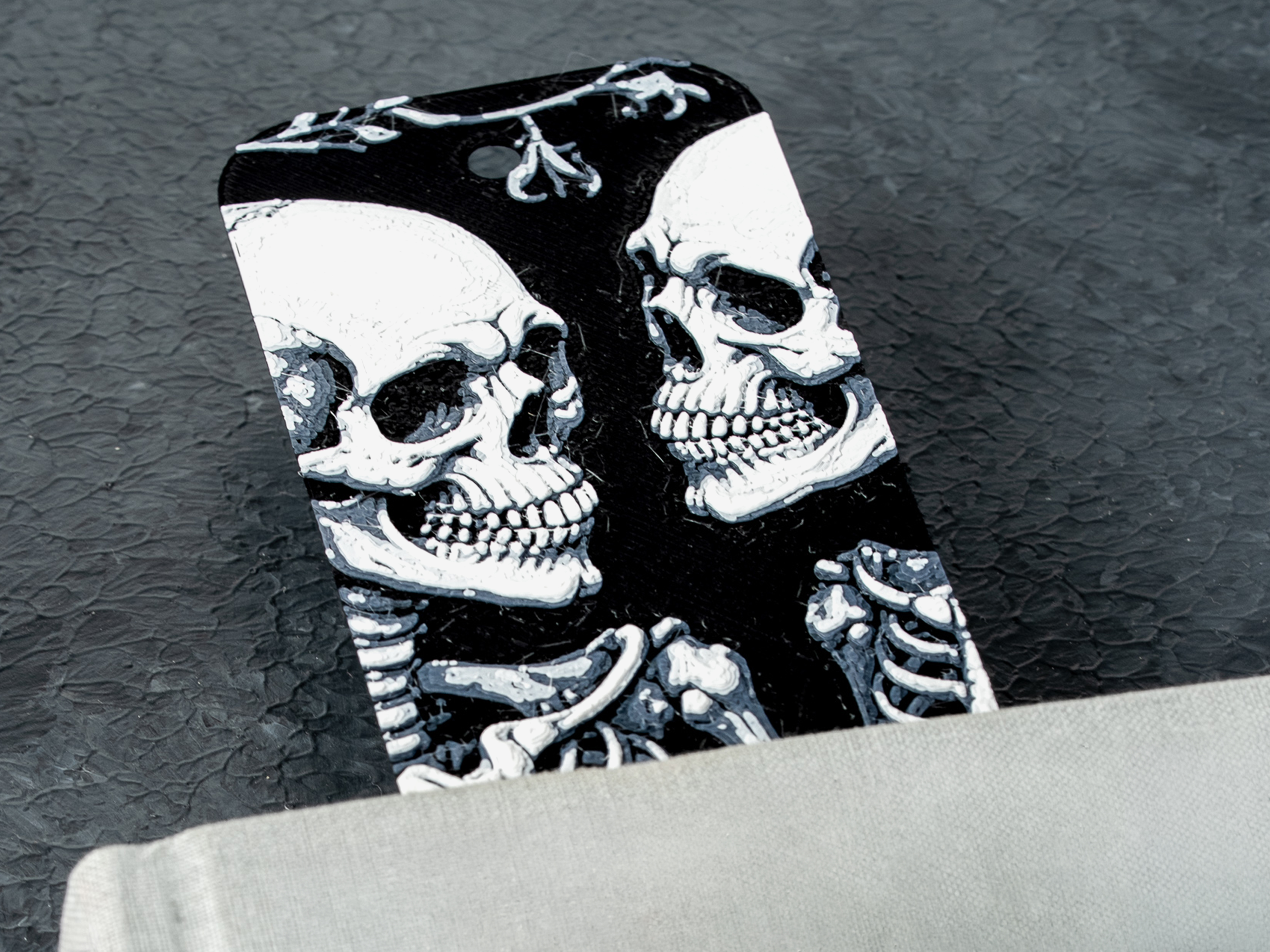 Miniatura 3 do modelo 3D Skeleton Bookmarks