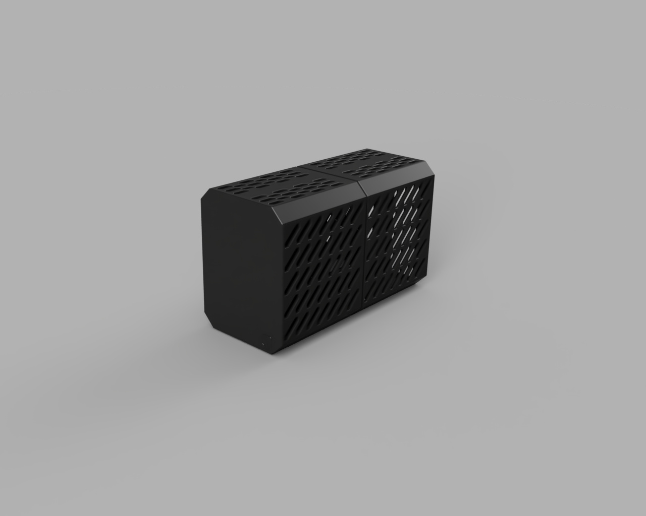 Mini ITX PC case w/ full size graphic card