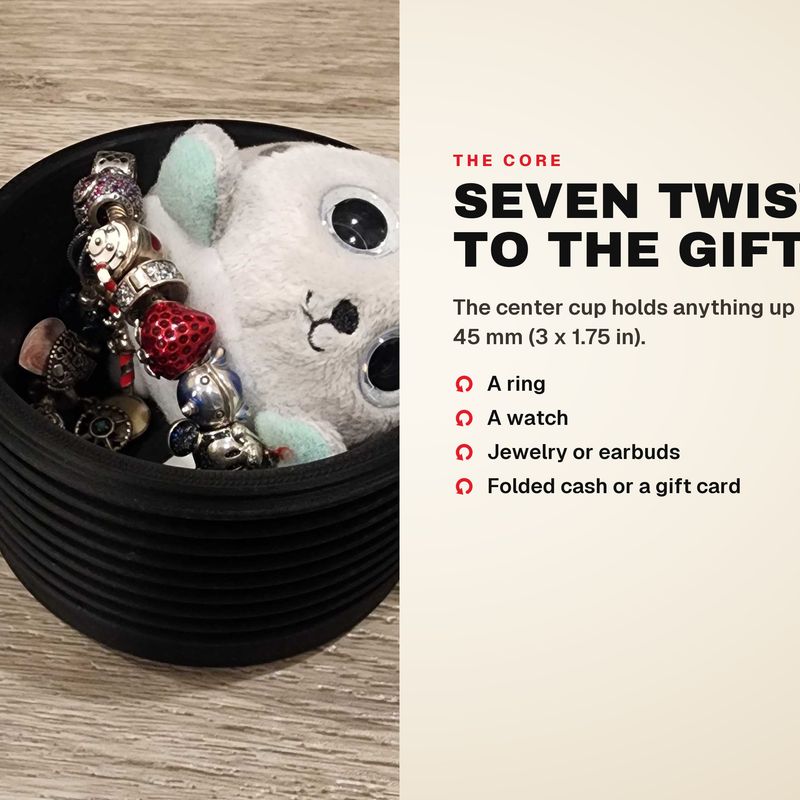 The Twister: World＇s Most Annoying Gift Box, Threaded Edition | 7-Layer ...