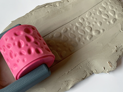 Miniatura 5 do modelo 3D Clay Texture Rollers – Interchangeable Pattern Set with Handle