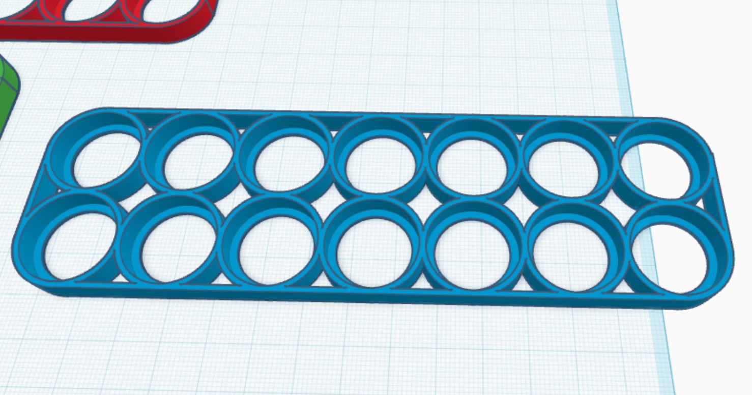 7S2P 21700 lightweight tray for RC Airplanes. 25.9V
