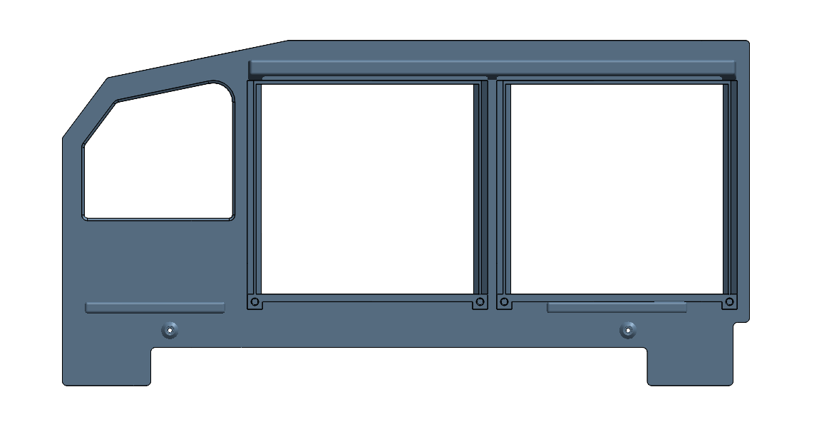 A320 MIP Frame Captain Side Panel