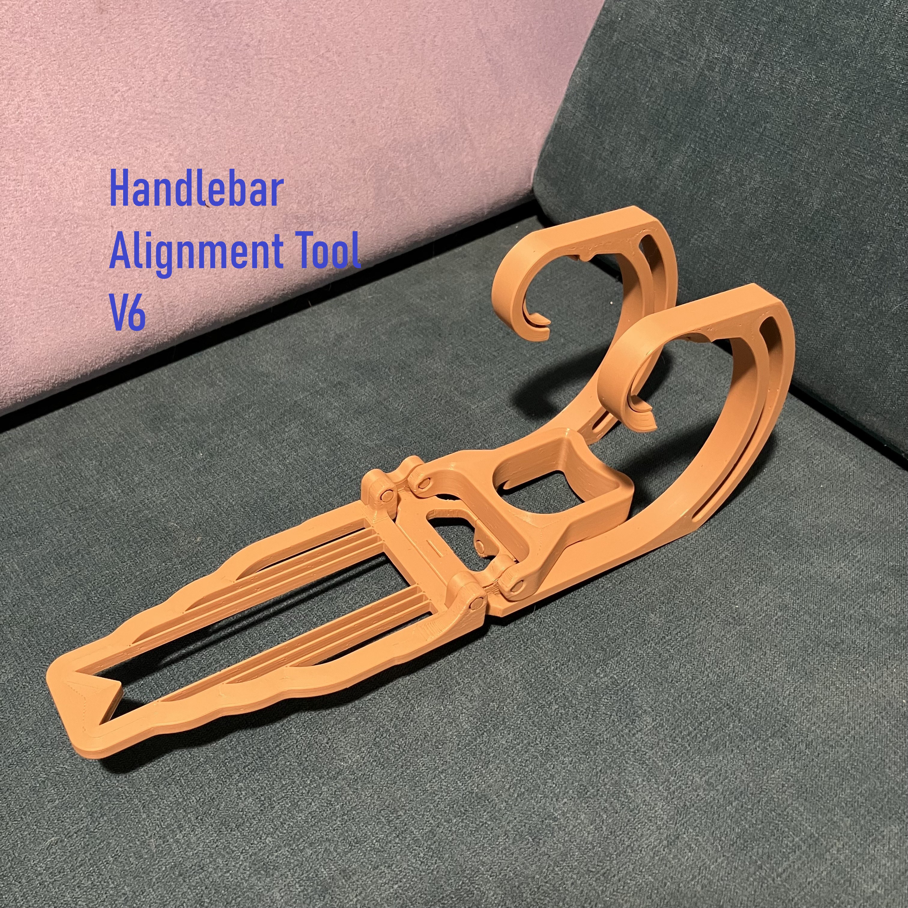 Bike Handlebar Alignment Tool Double Folding V6 ~160g 99% Support Free