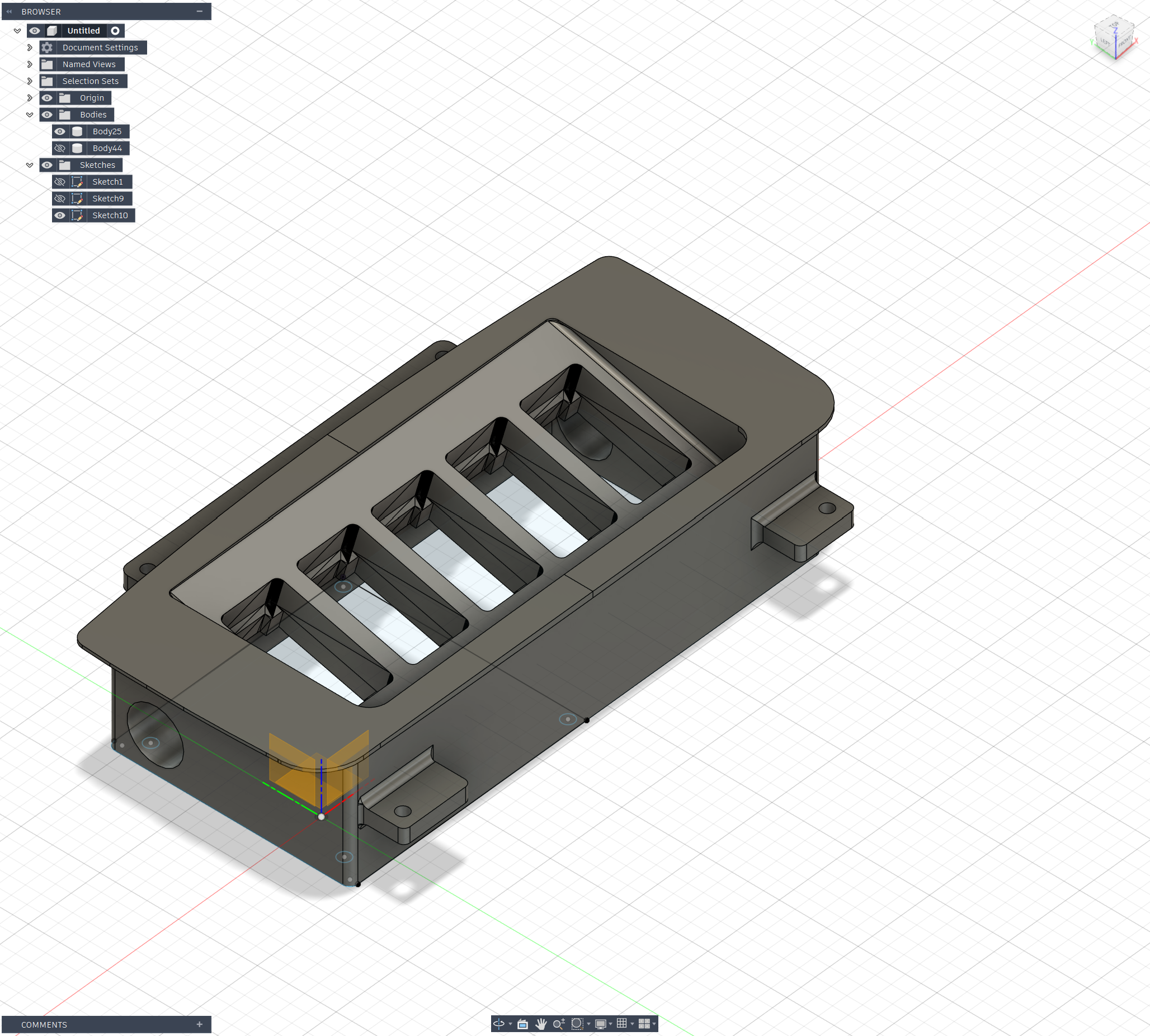 overhead switches 3D model