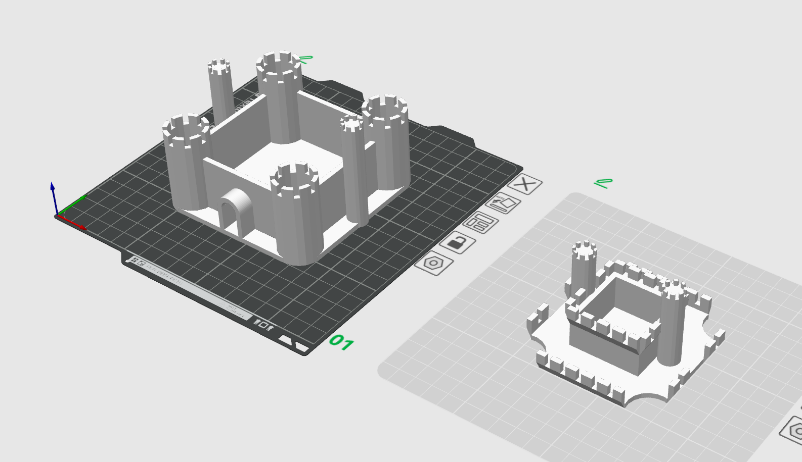 Medieval Castle Container — miniatura 2