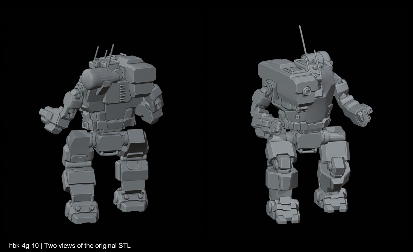 HBK-4G Hunchback for Battletech | Syllogy