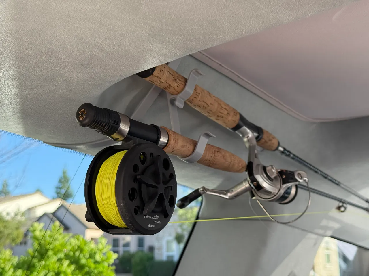 Rivian R1S Headliner Fishing Rod Holder by Todd Stansell | Download free  STL model | Printables.com