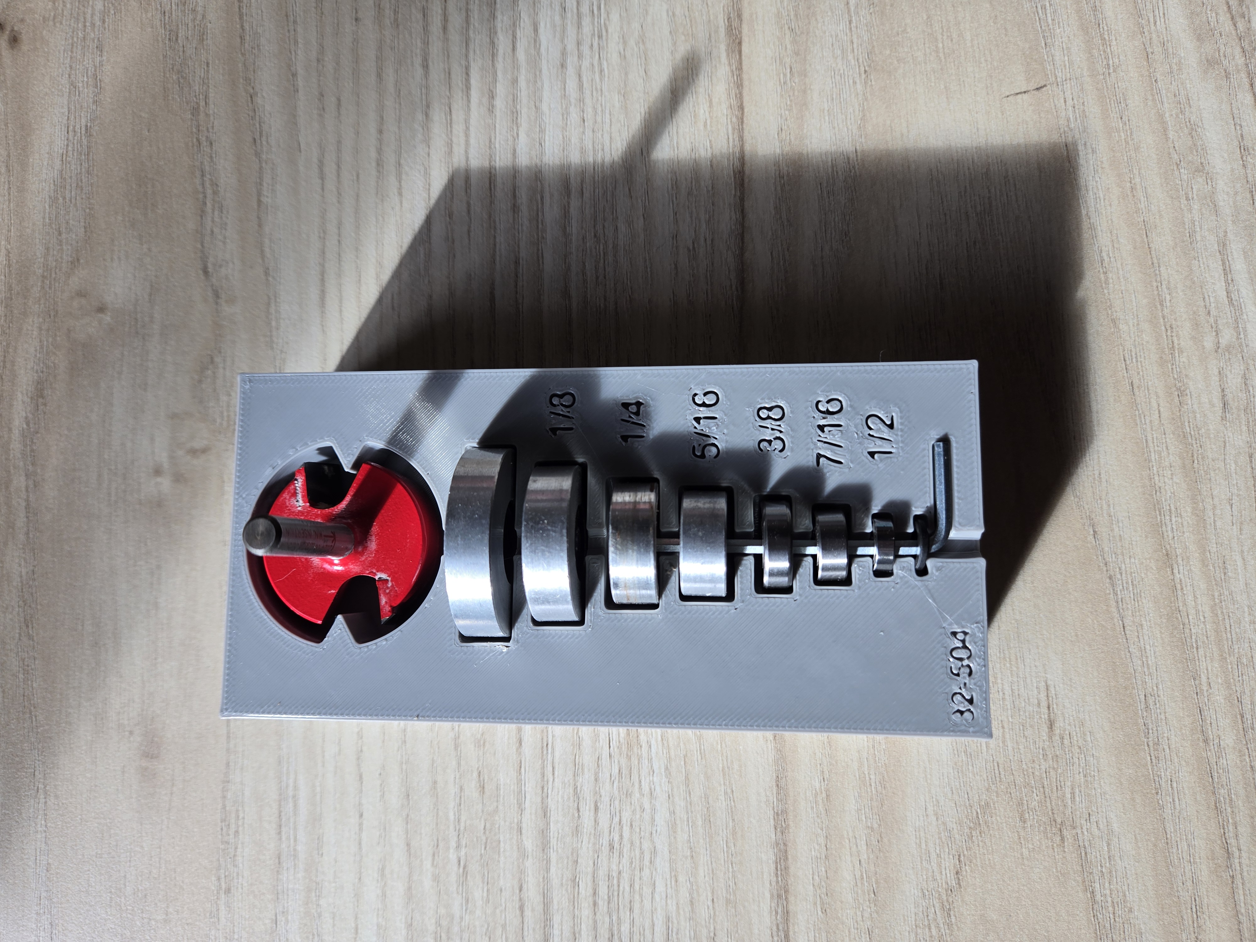 Organizer for Freud 32-504 Rabbeting Bit