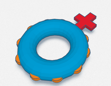 Miniatura 3 do modelo 3D Finger Rosary Ring