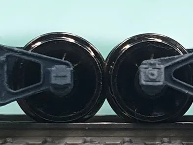 N scale T section trucks