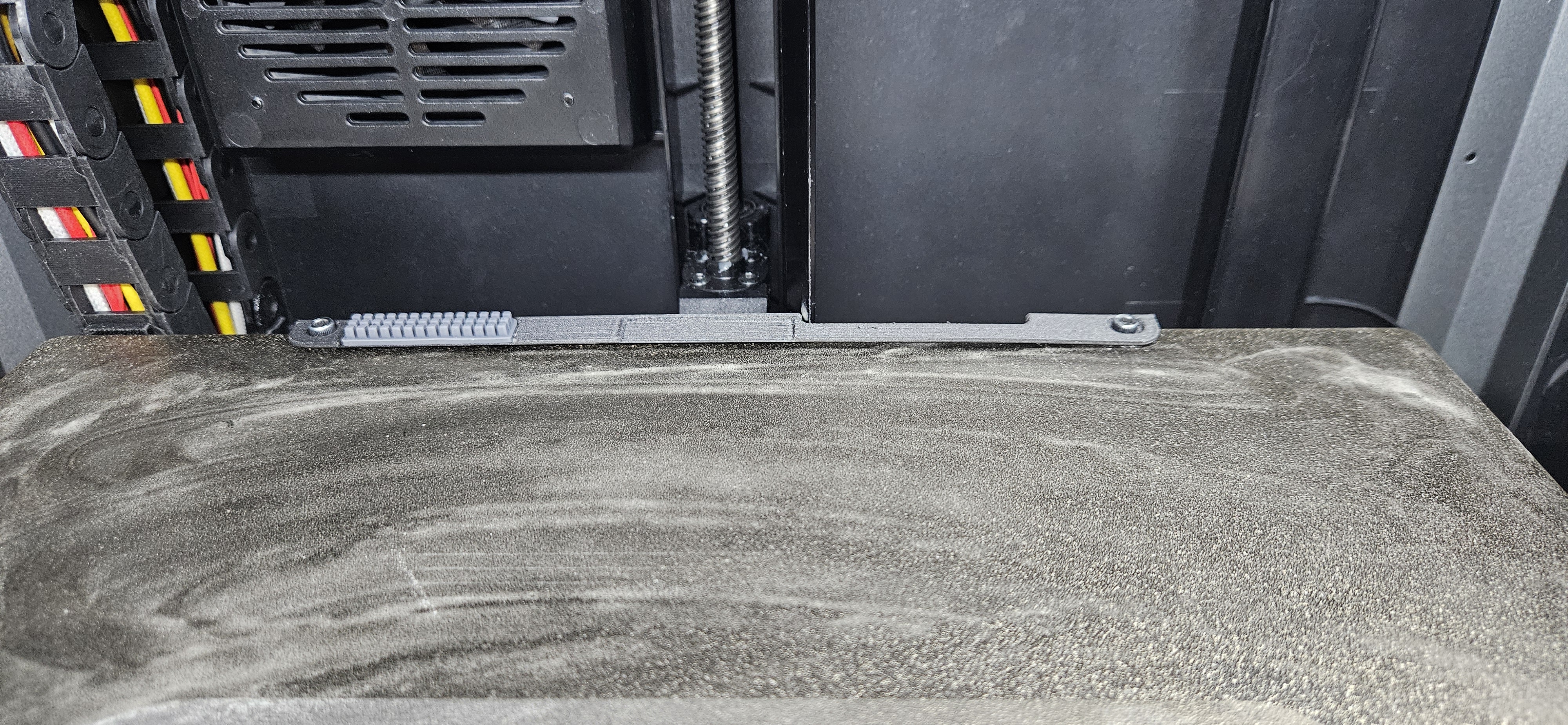 K1 Max buildplate locker with wiper CFS compatible