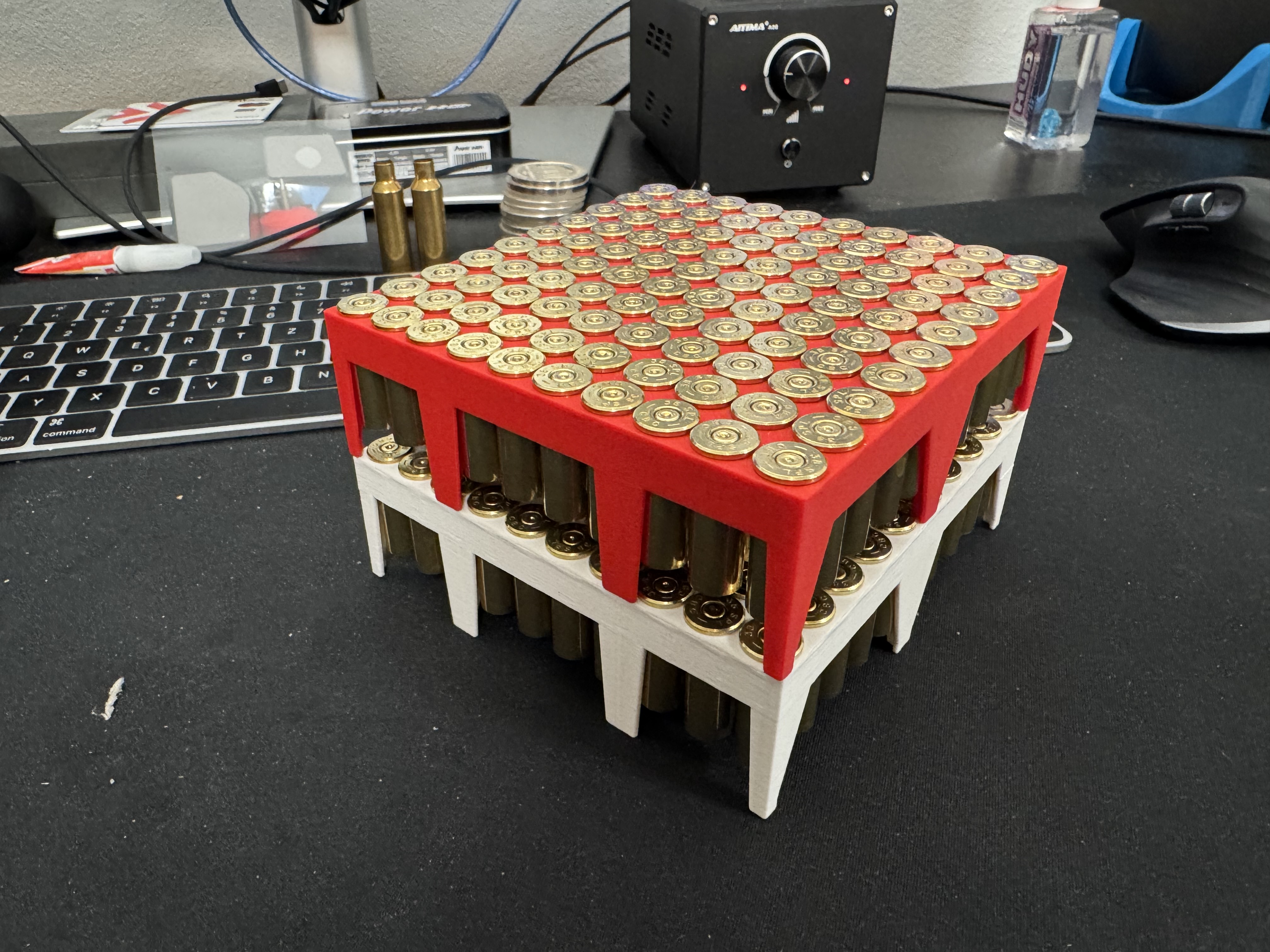 .38 .357 brass organizer
