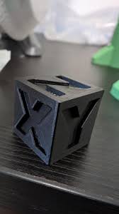 3D Printer Test Cube – XYZ Calibration & Quality Test
