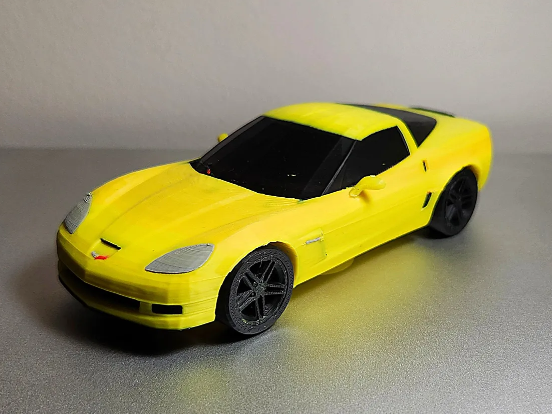 Chevrolet Corvette Z06 (C6) Kit Card (1:24 scale) — thumbnail 2