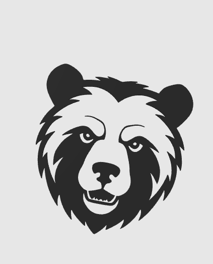 wall art bear