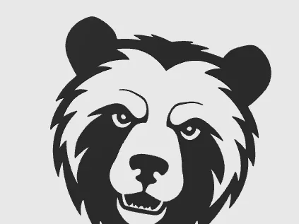 wall art bear