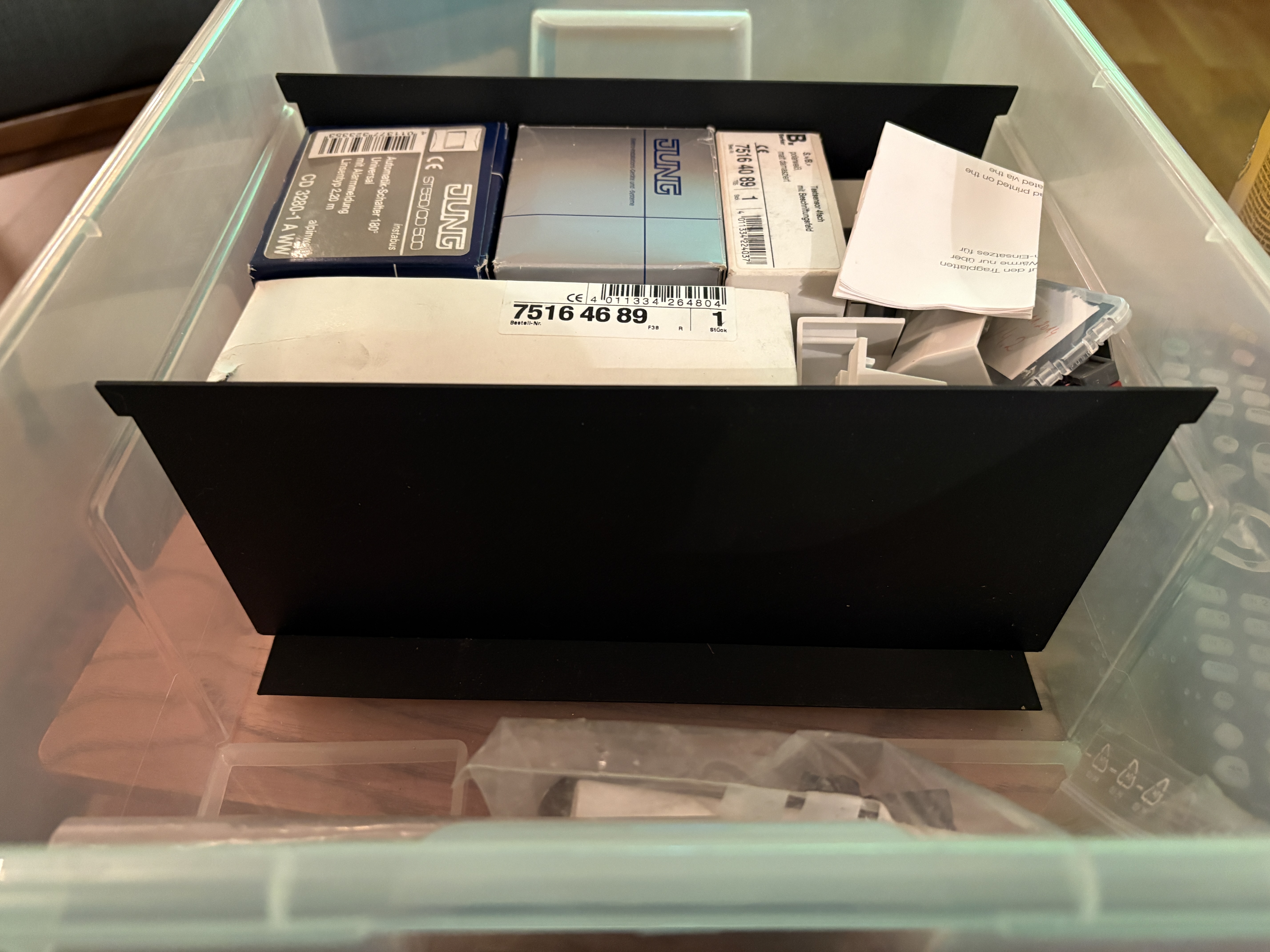 Trennwand für Ikea Samla Box 11L