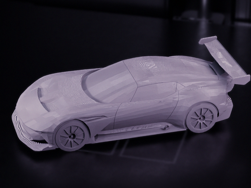 Aston Martin Vulcan Ultra Detailed Model