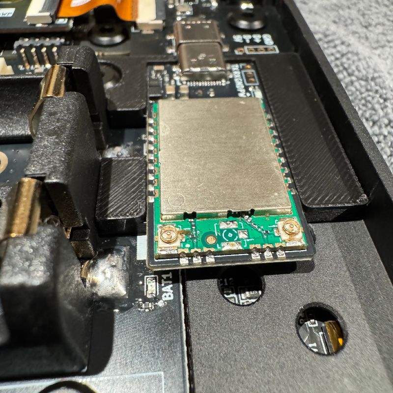 HackerGadgets AC1200 holder for the Clockwork Pi uConsole by g7ufo ...