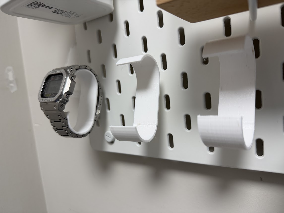 IKEA Skadis Watch Holder