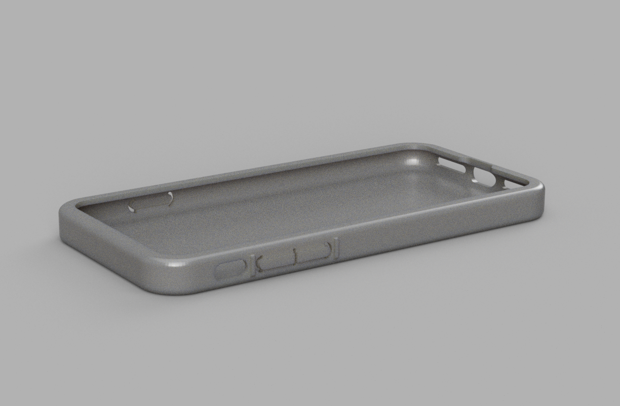Miniatura 3 do modelo 3D Iphone 8/SE case