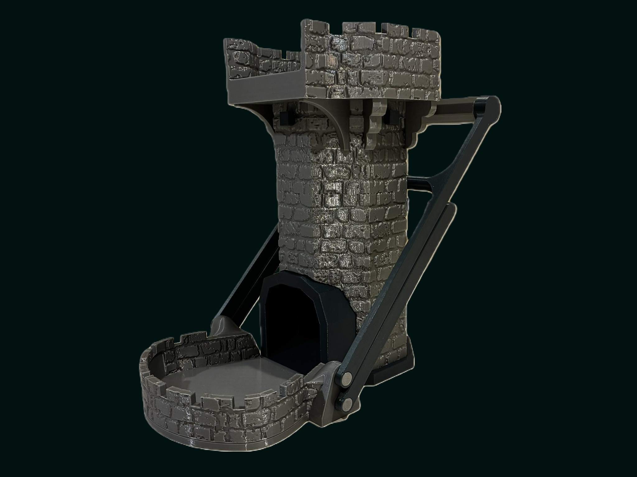 The Dice Tower of Infinity - With Brick Texture!