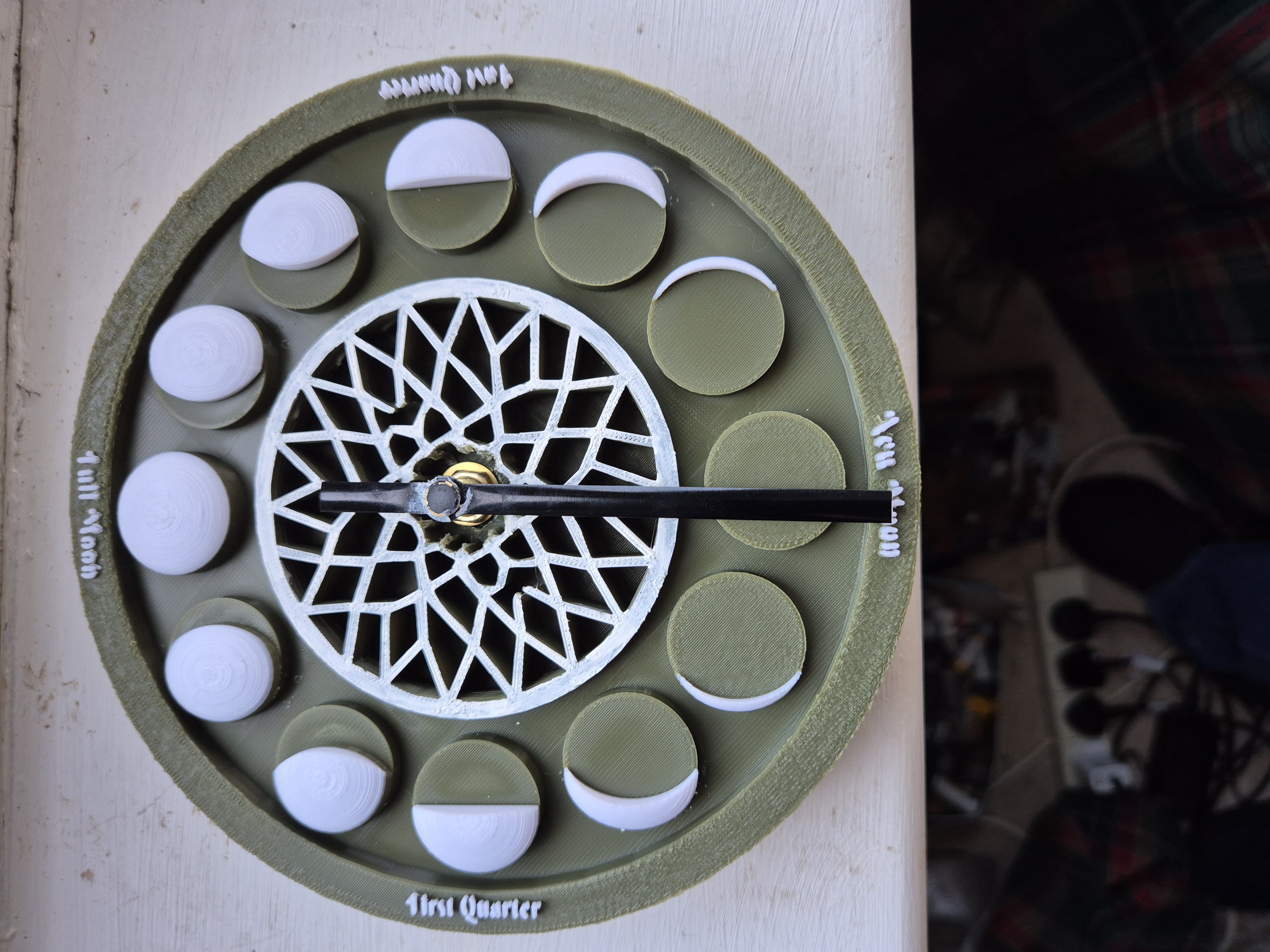Another Lunar Moon Phase Clock