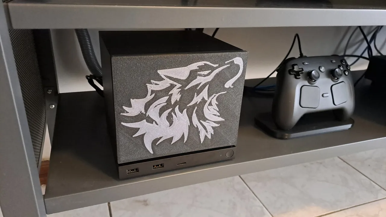 Steam Machine Face Plate by Salvador Cabrita | Download free STL