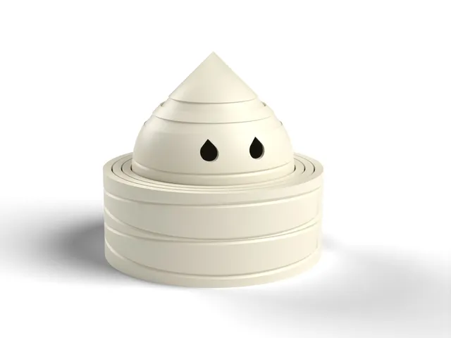 Rising Mummy Fidget - Print-in-Place Telescoping Halloween Mummy, No Supports (OpenSCAD)