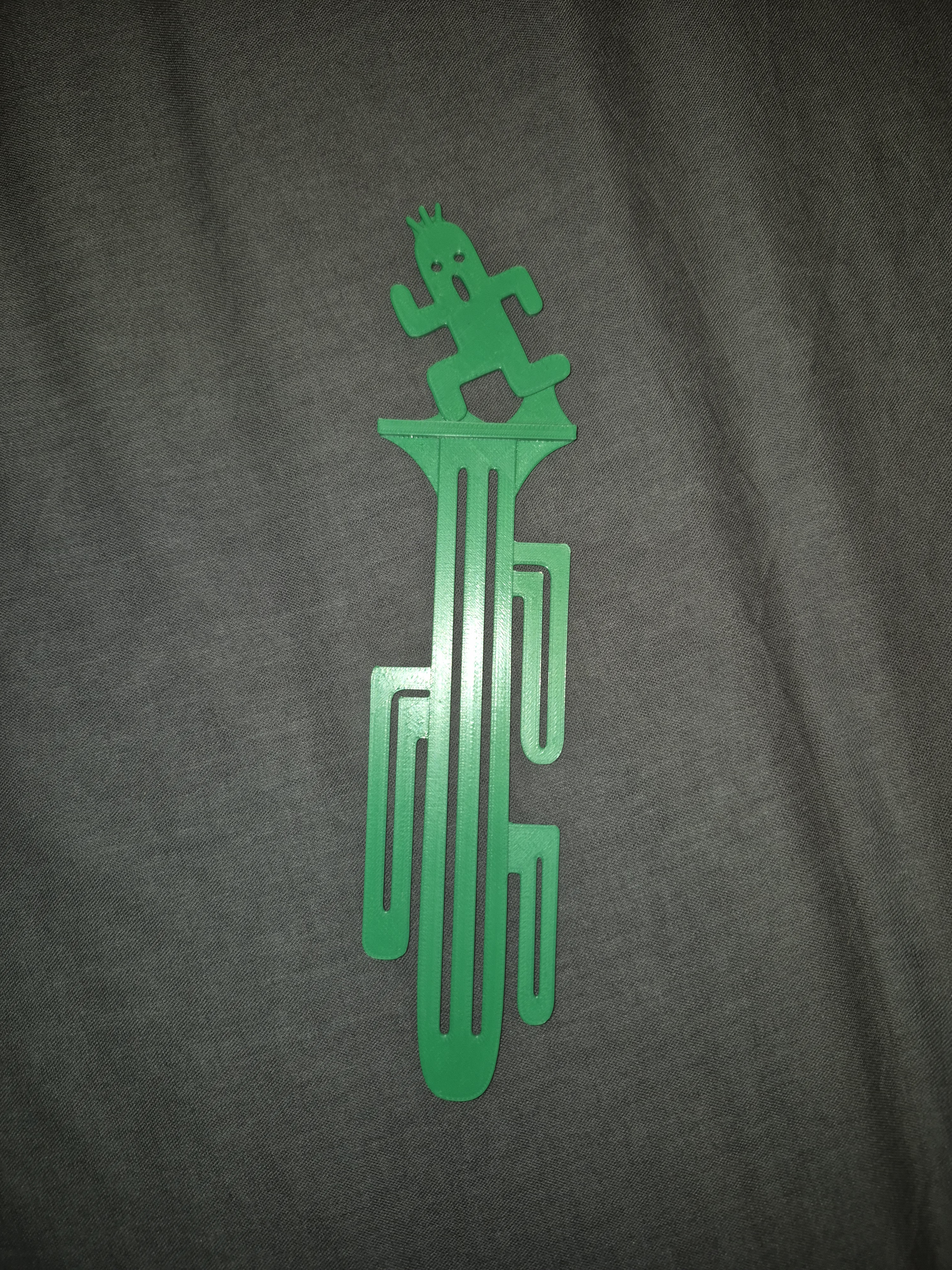 Miniatura 2 do modelo 3D Cactuar bookmark