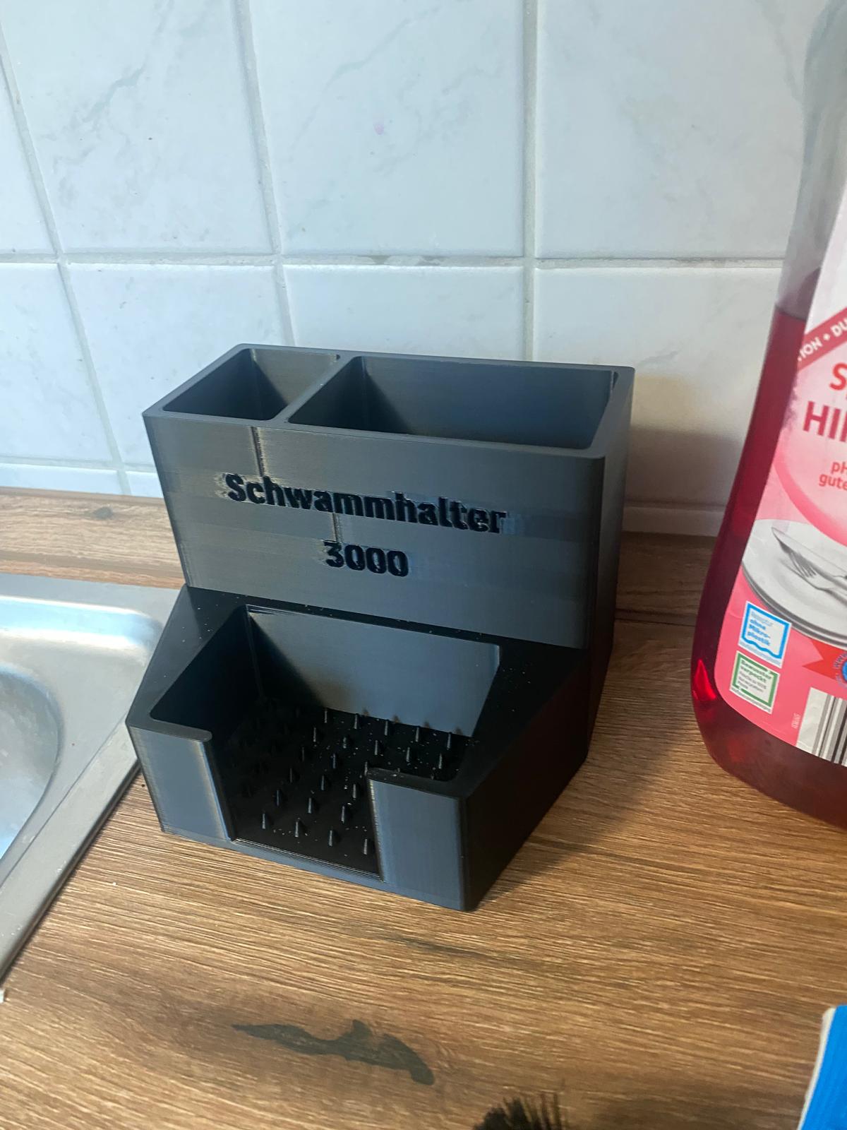 Miniatura 2 do modelo 3D Kitchen Sponge Holder - Remix