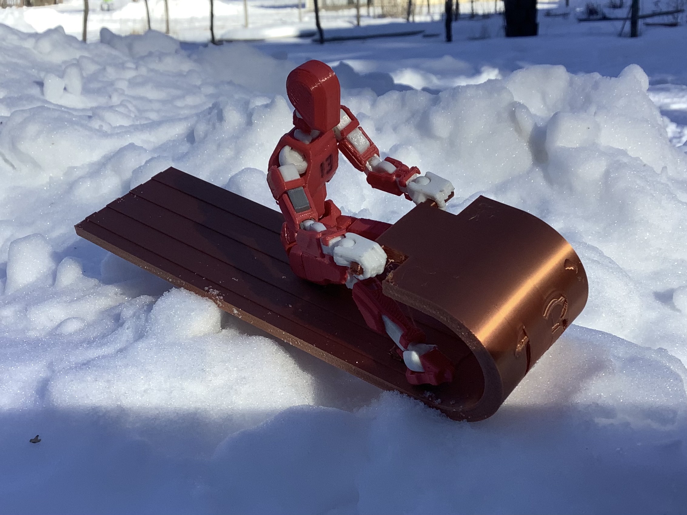 Dummy 13 toboggan