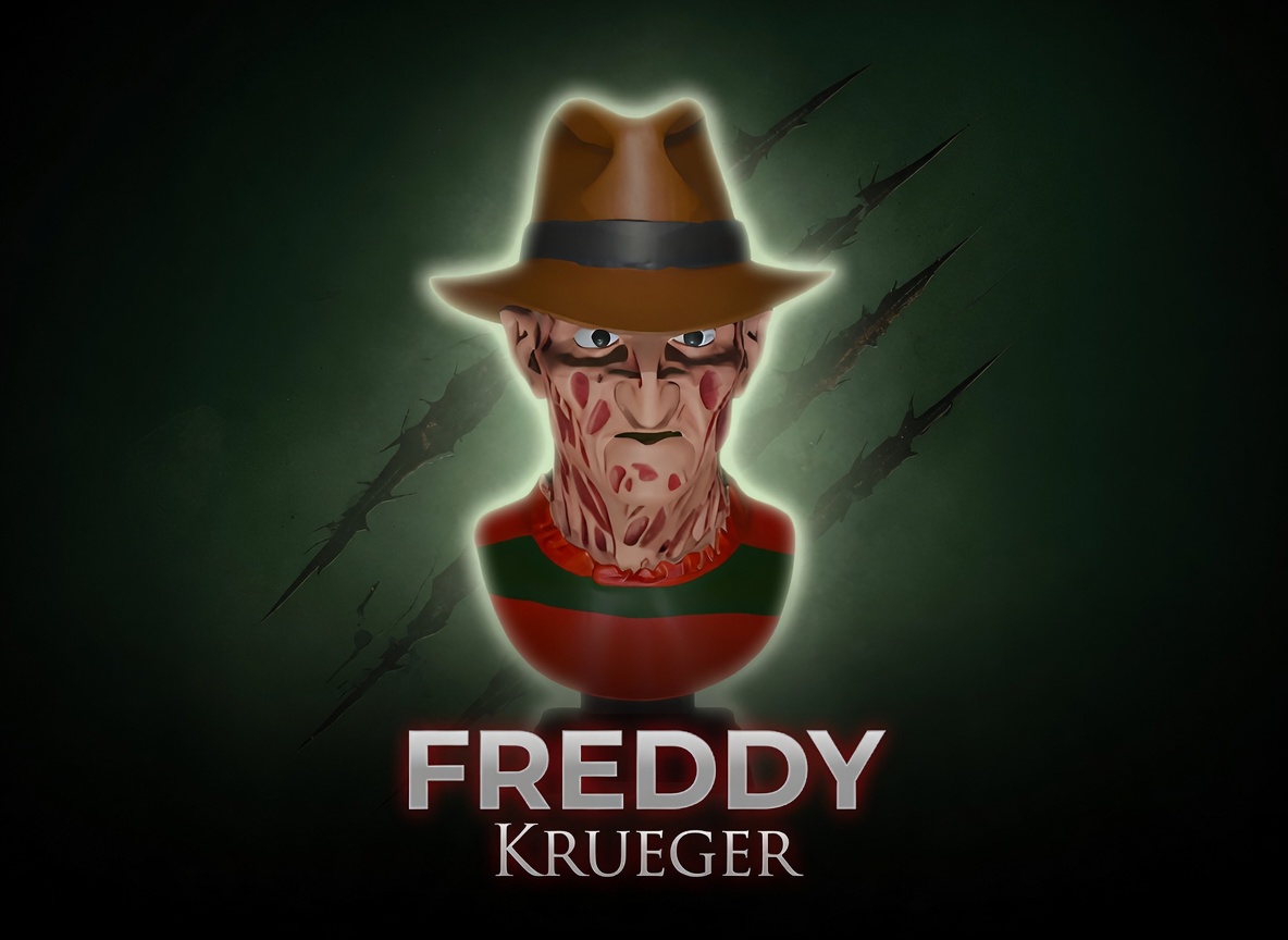 Freddy Krueger Bust