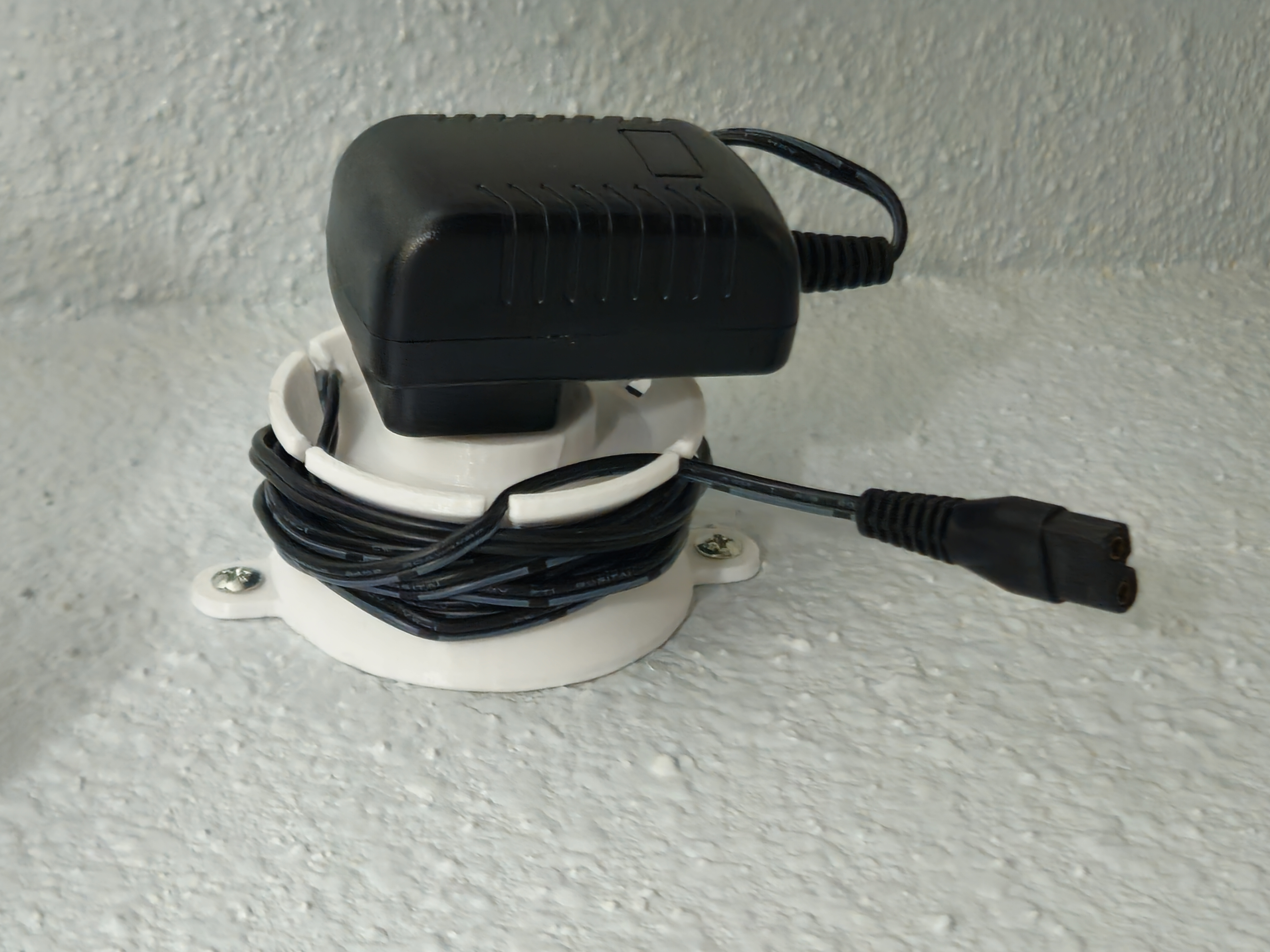 Wall Wart Storage - Wall Mounted, No Supports, US Type A/B