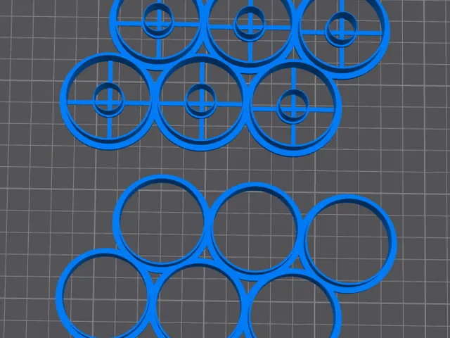 vykrajovatka na linecky - kolecka / cookie cutter set - circle