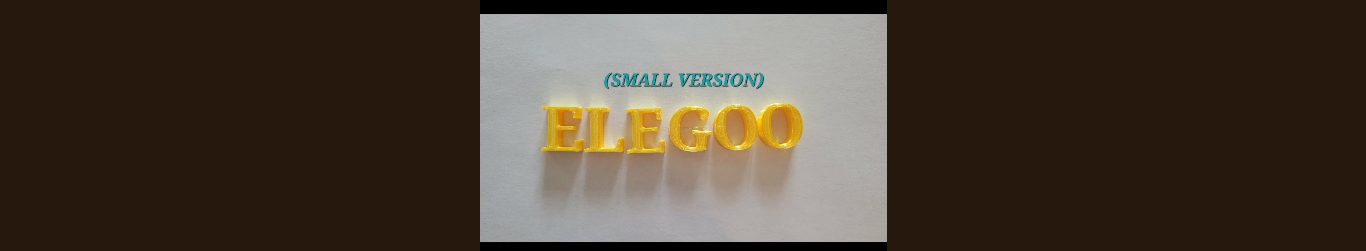 ELEGOO Text for Display