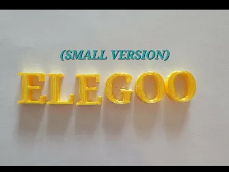 ELEGOO Text for Display