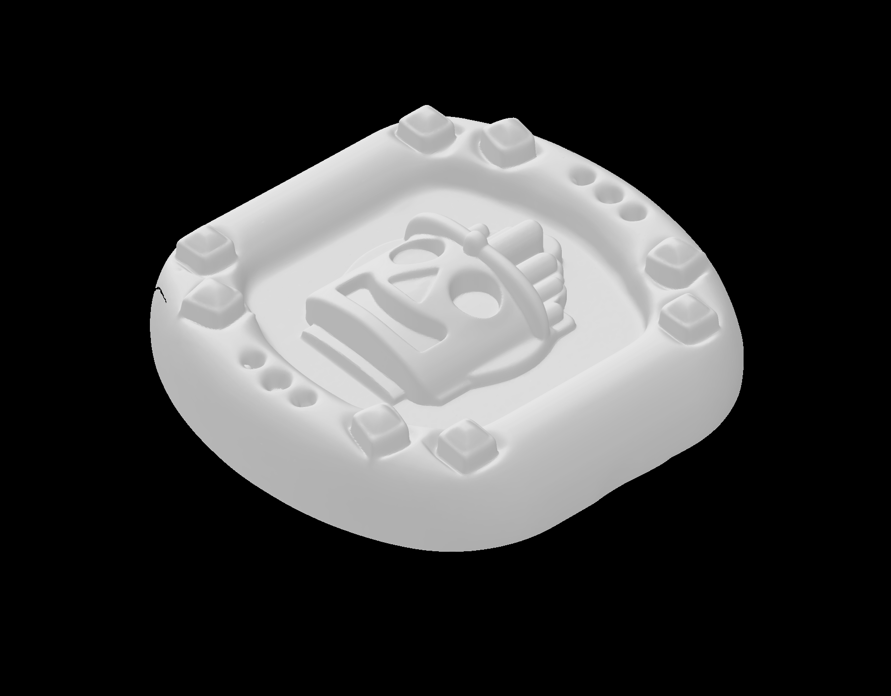 Lego Compatible (71940.dat) Minifig Utensil Sun Disk