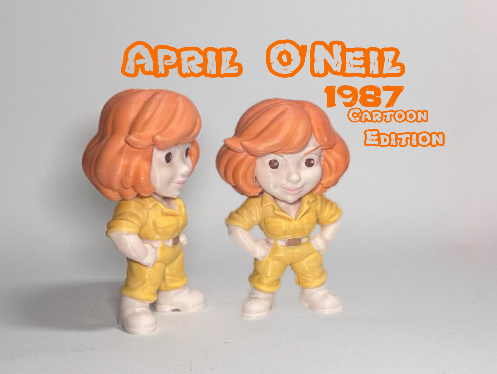 April O’Neil – TMNT 1987 DeskBuddy Figurine
