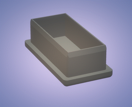 Regatón de 20mm x 40mm
