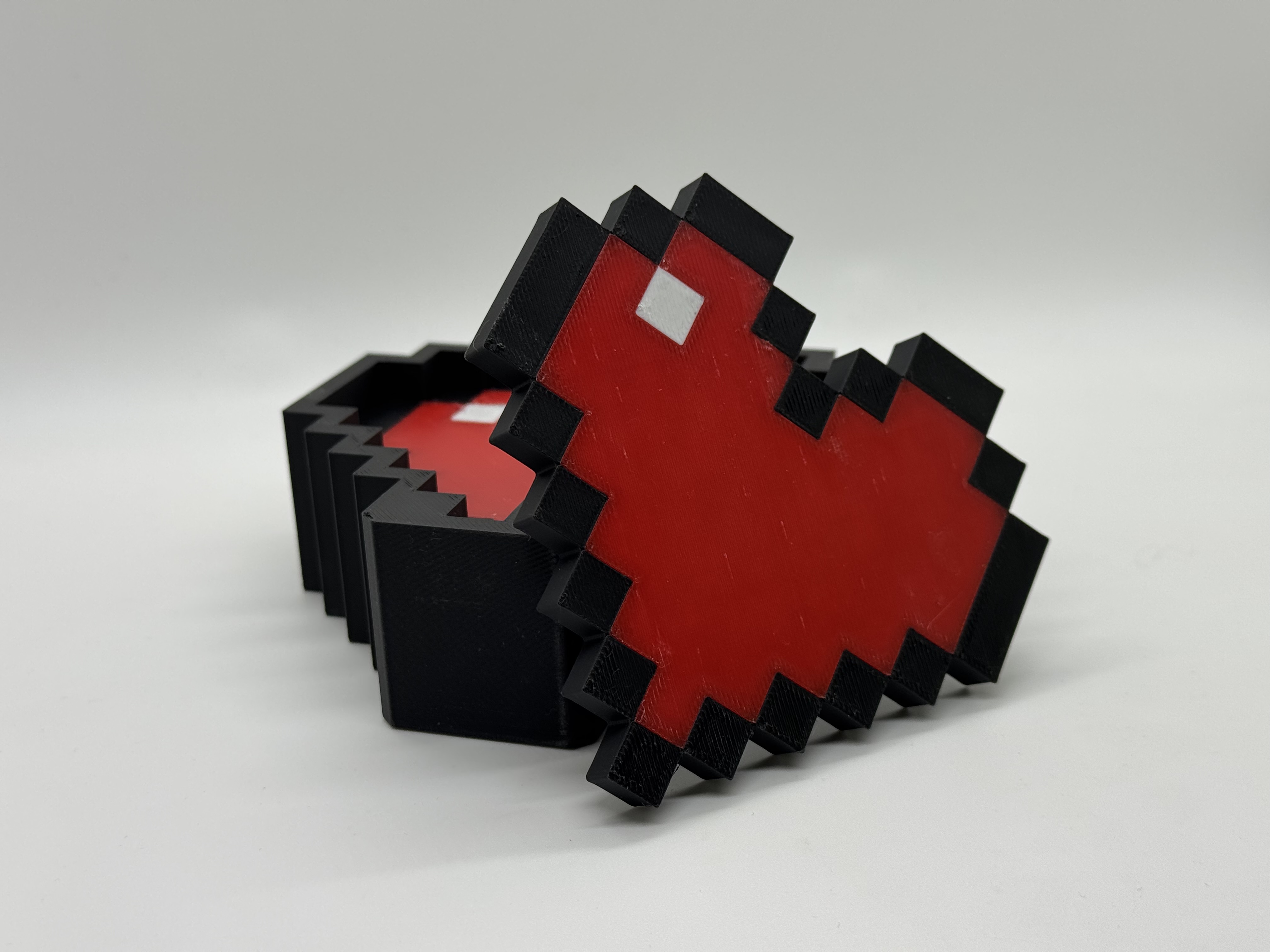 Pixel Heart Coasters!