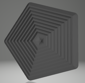 Concentric Pentagon Fidget