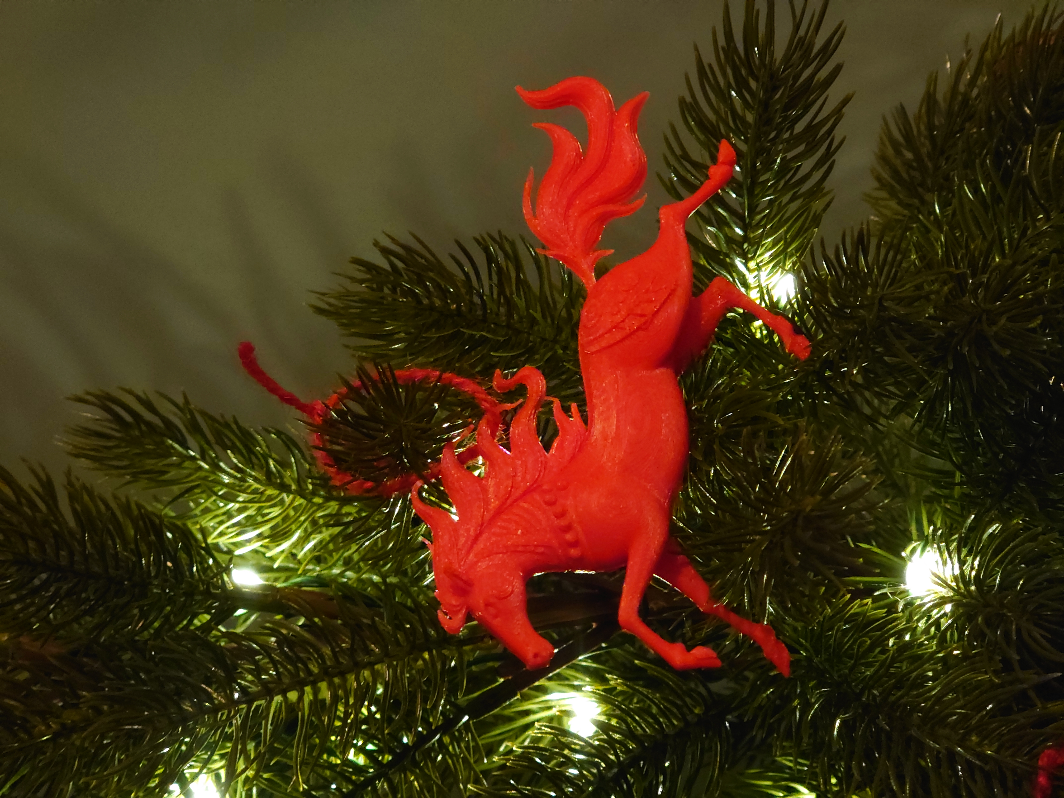 2026 Fire Horse ornament