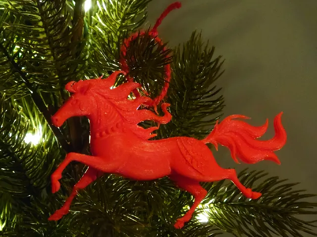 2026 Fire Horse ornament