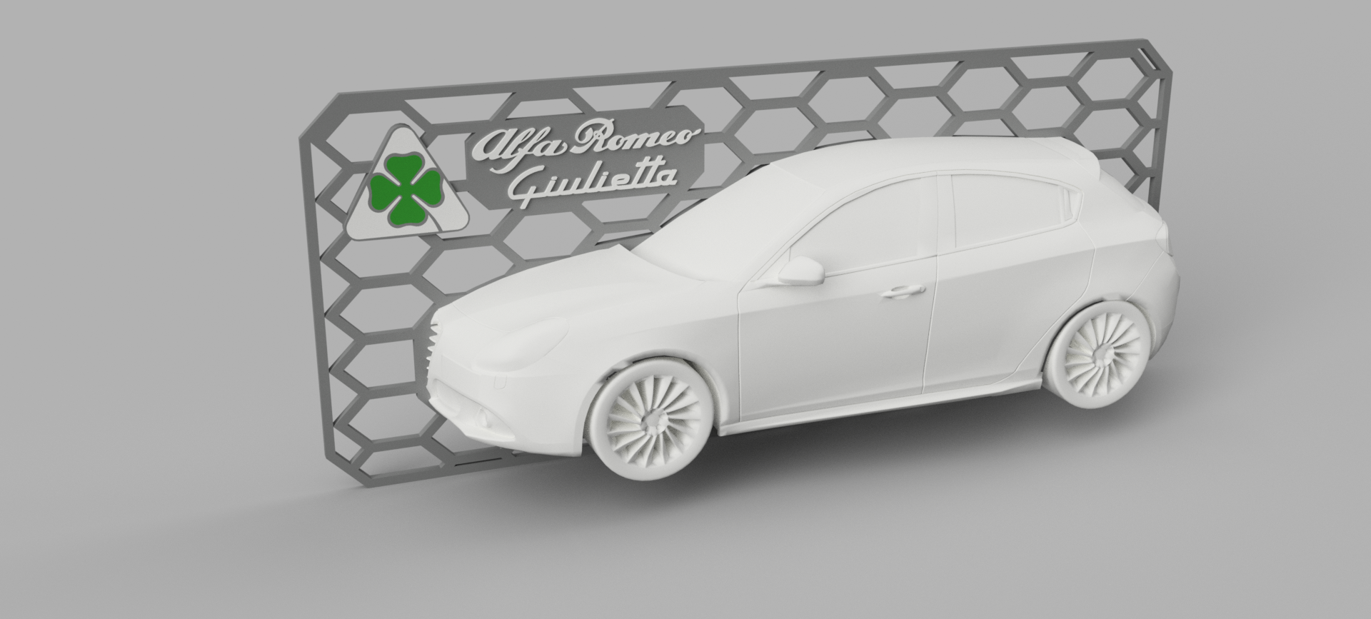 Alfa Romeo Giulietta QV Wall Mount