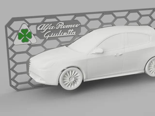 Alfa Romeo Giulietta QV Wall Mount